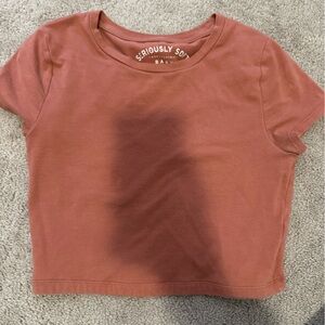 Aeropostale Rust Short Sleeve Tee